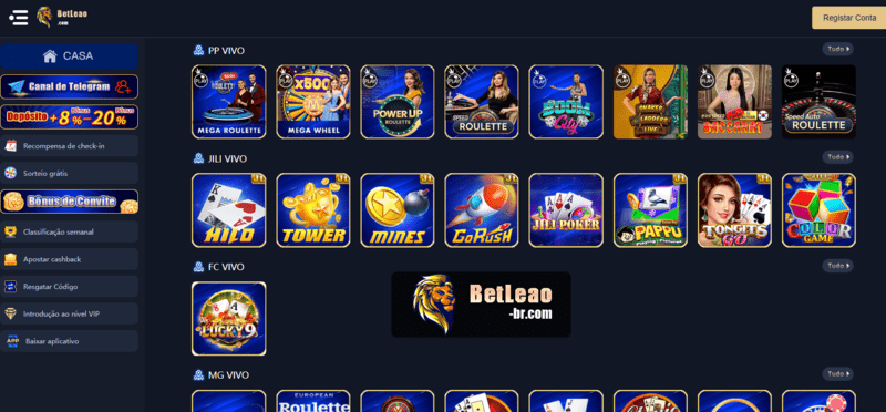 Slots menos apostados pelos jogadores
