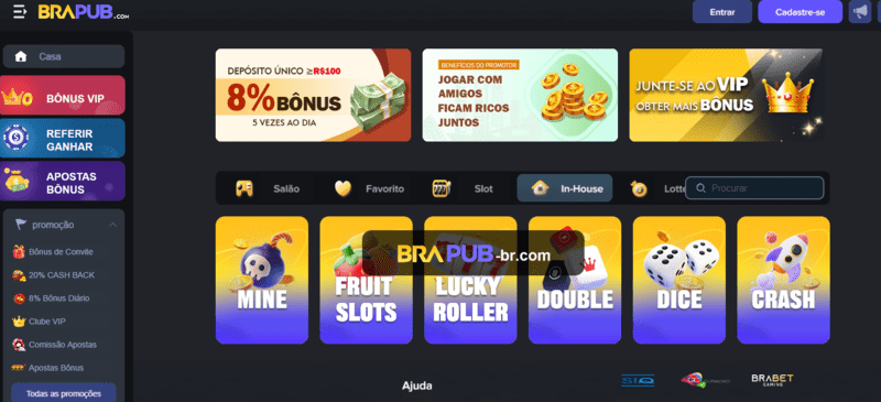 Jogos online casino
